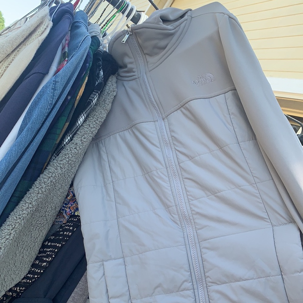 Omg Grey Northface Jacket